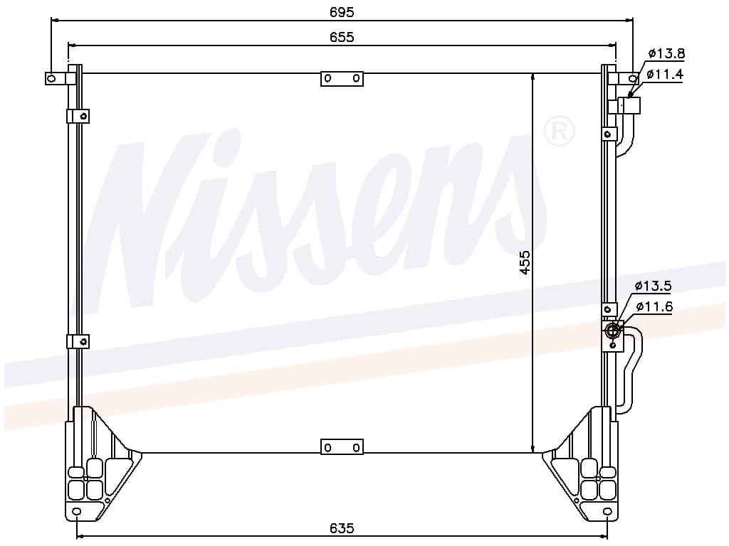 Kondensor Ssang Yong från Galwin