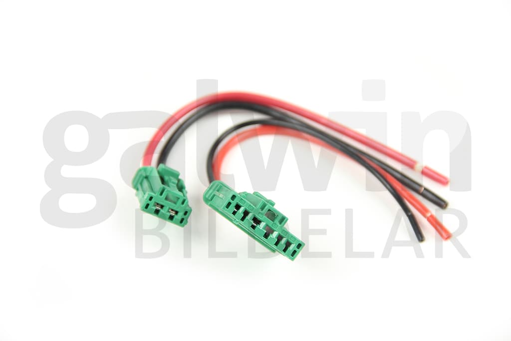 Kontaktstycke, repsats med kablar för regulator 0511910-9/10