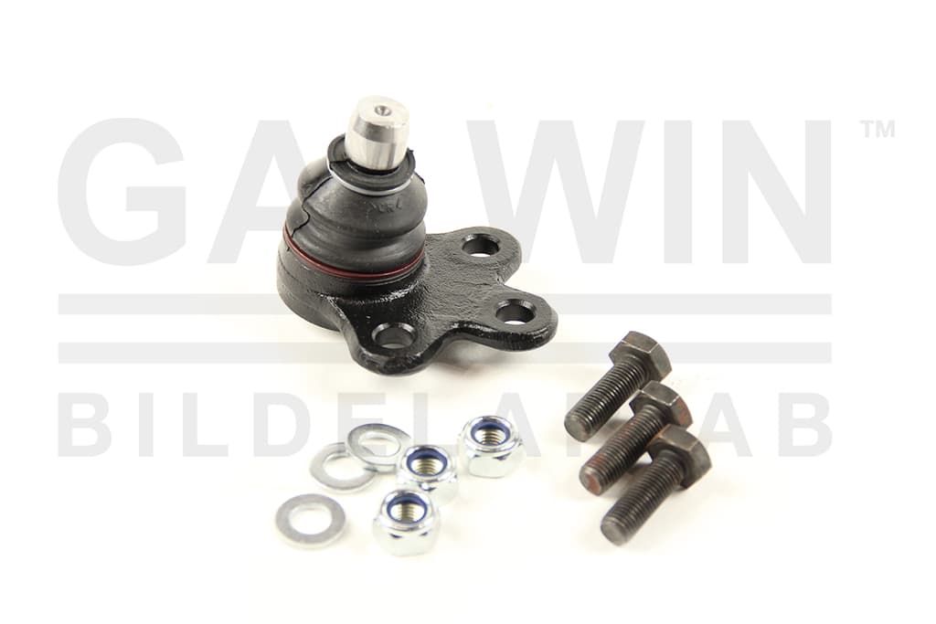 Kulbult/Spindelled vä/hö fram — Framaxel, båda sidor från Galwin