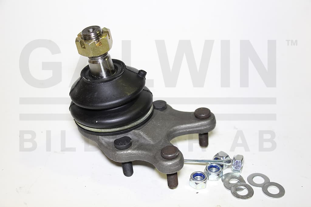 Kulbult/spindelled vä/hö fram övre — Framaxel, båda sidor, övre från Galwin