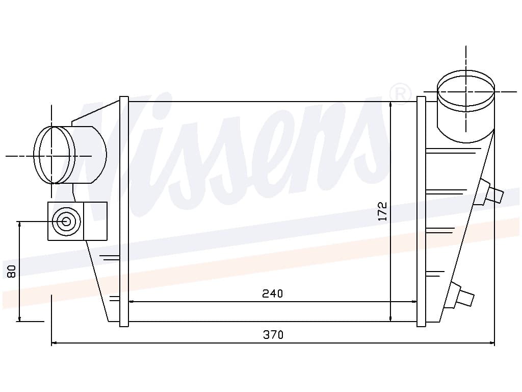 Laddluftkylare Alfa Romeo från Galwin