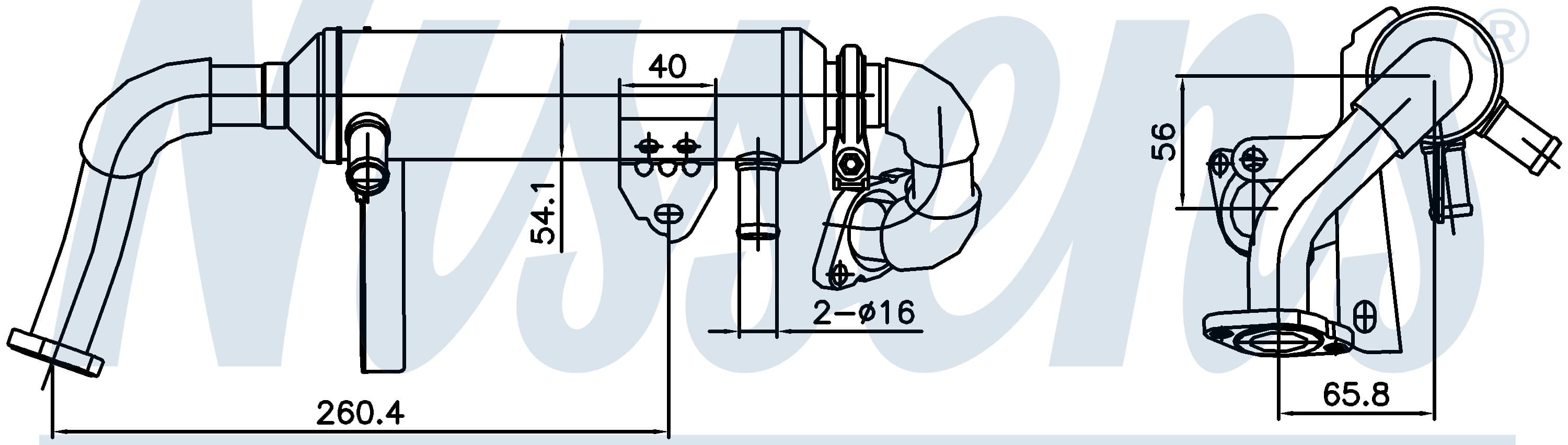 EGR Kylare, Alfa, Fiat, Opel, Saab