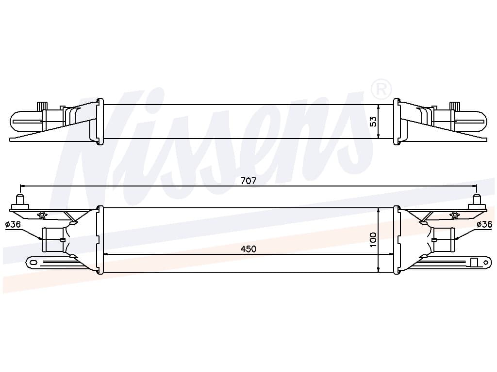 Laddluftkylare Opel mfl från Galwin