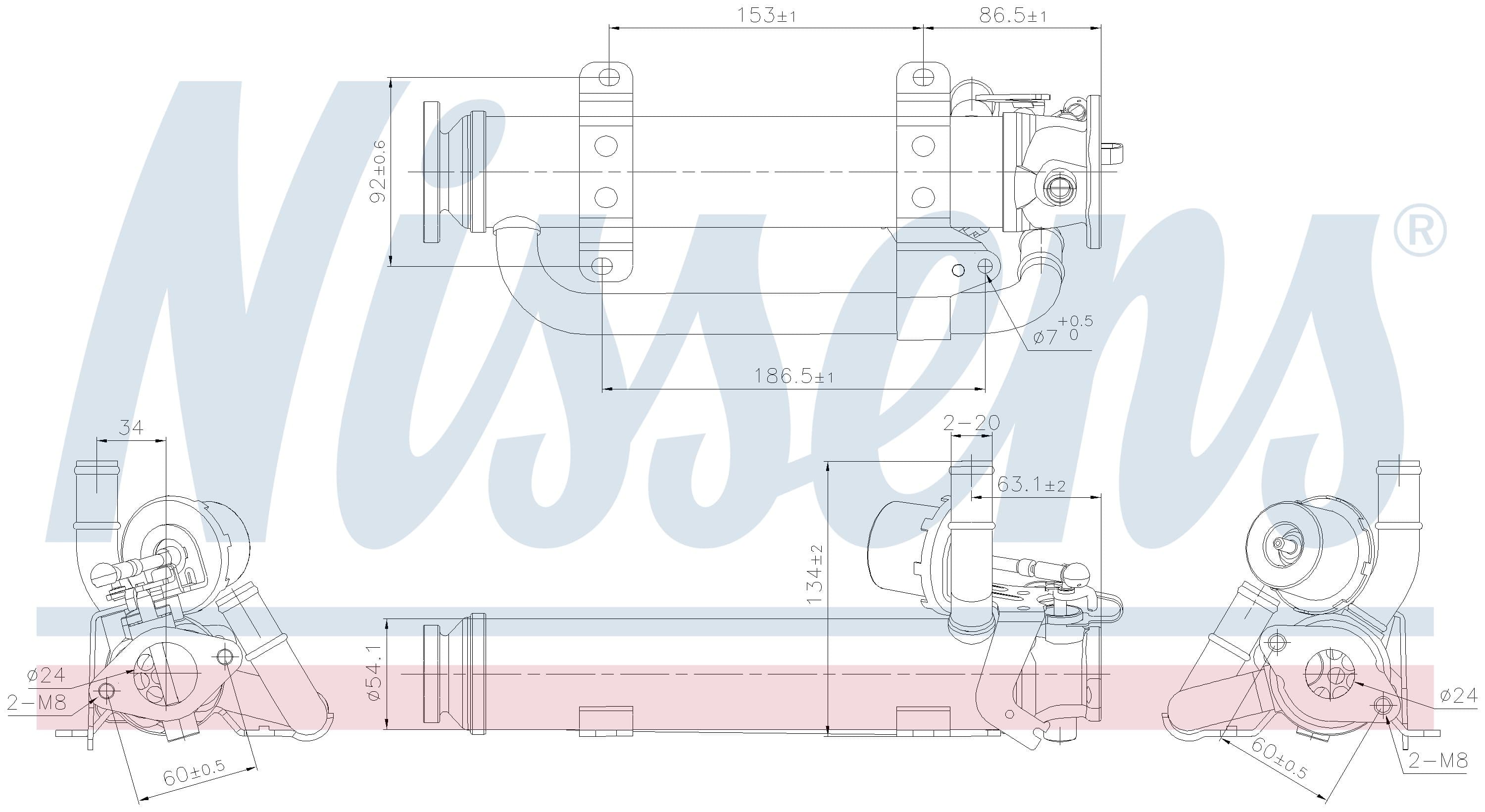 EGR kylare, Volvo från Galwin