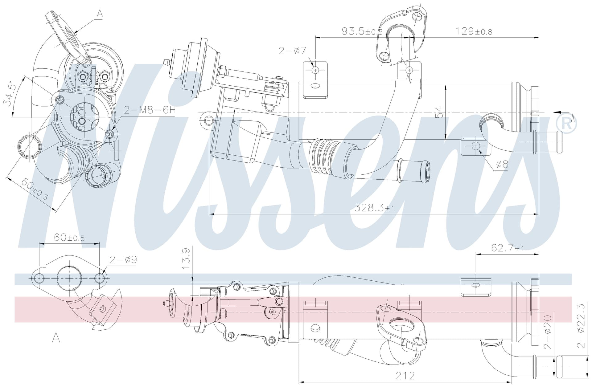 EGR Kylare, Audi