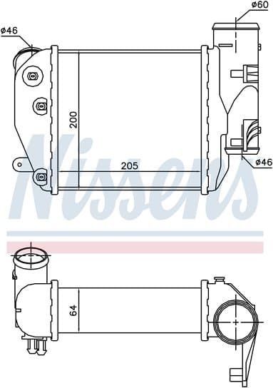 Laddluftkylare höger — Höger från Galwin