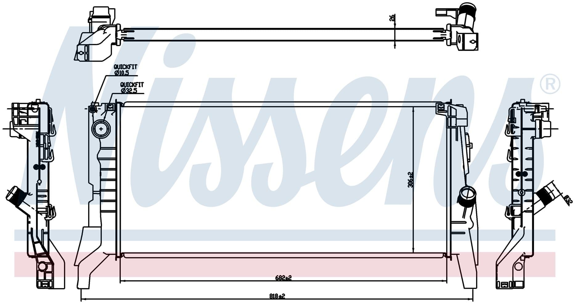 Kylare motorkylning, BMW från Galwin