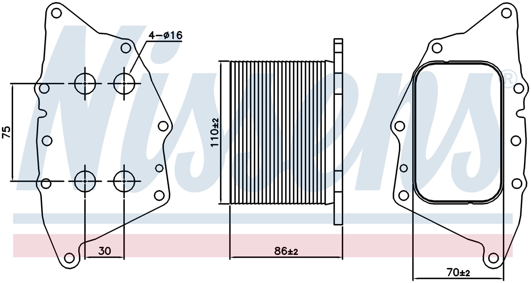 Oljekylare motor, BMW från Galwin