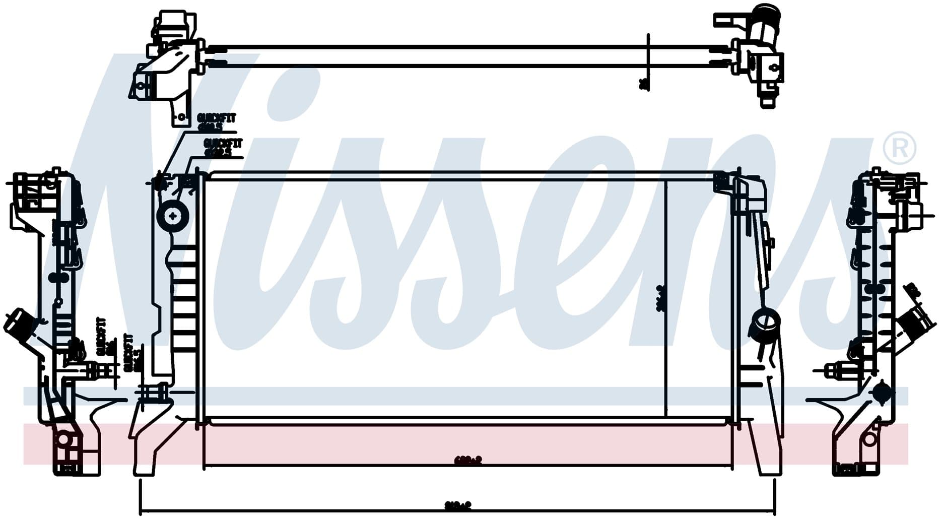 Kylare motorkylning, BMW från Galwin