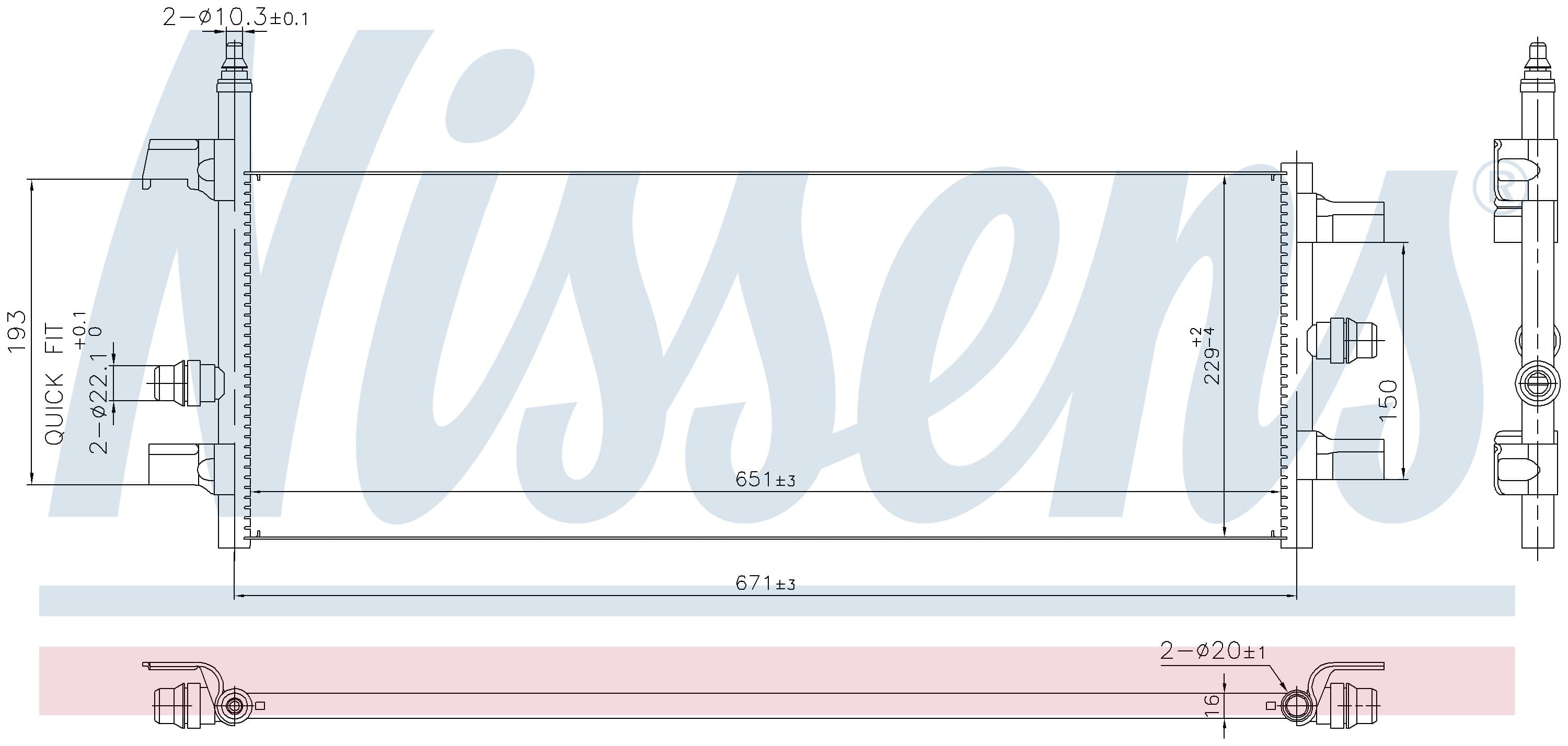 Kylare batterikylning, BMW, Mini från Galwin