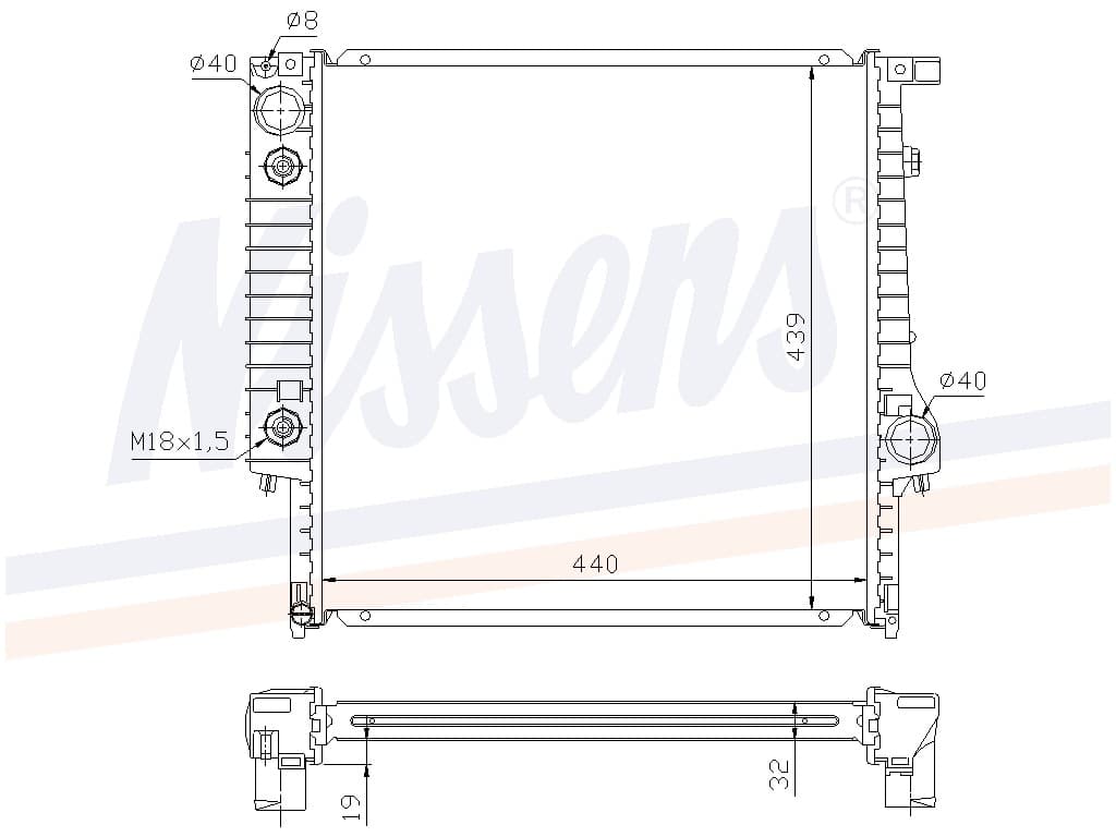 Kylare Aut. 320i 325i från Galwin