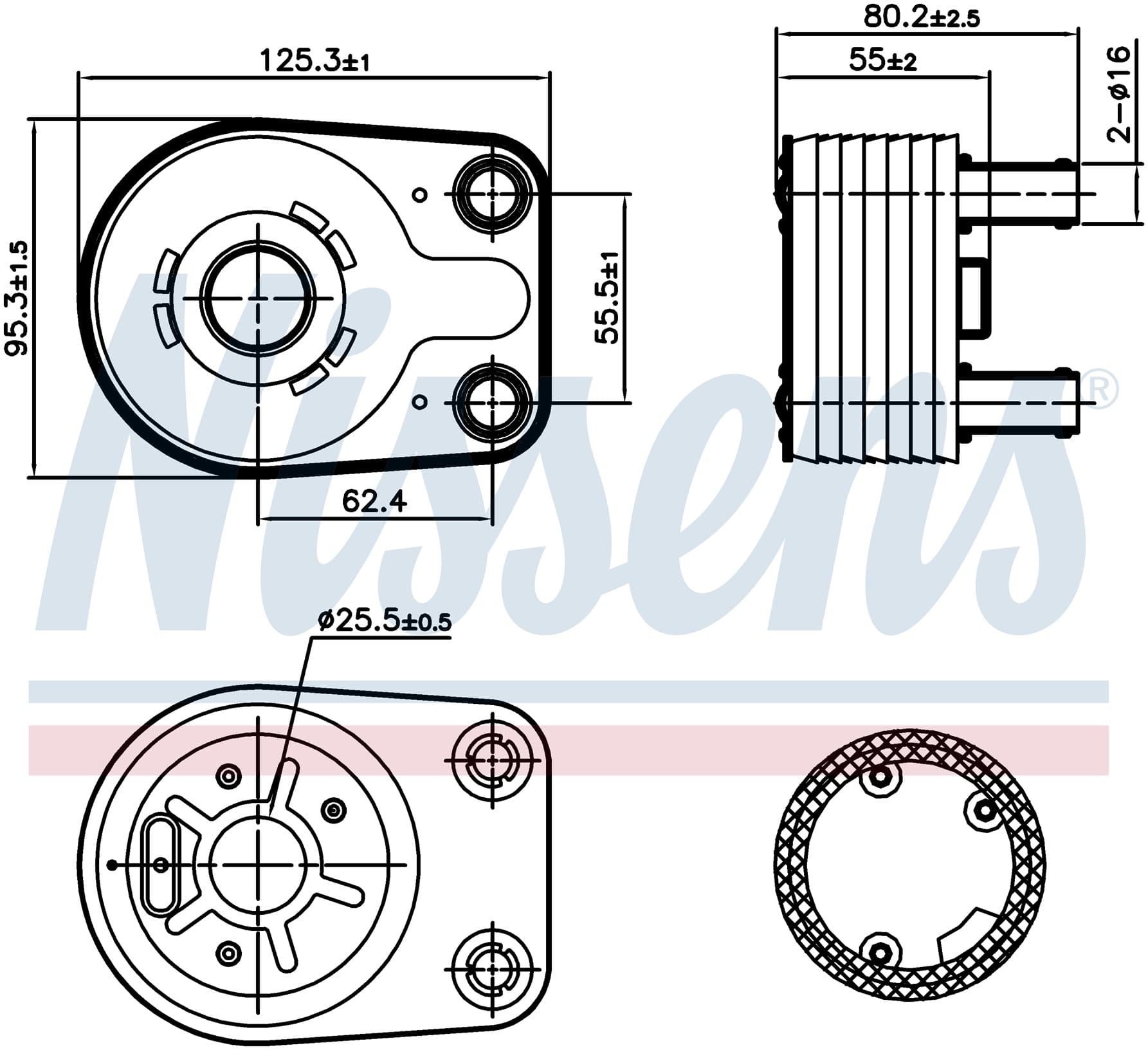 Oljekylare motor, Chrysler, Dodge, Jeep