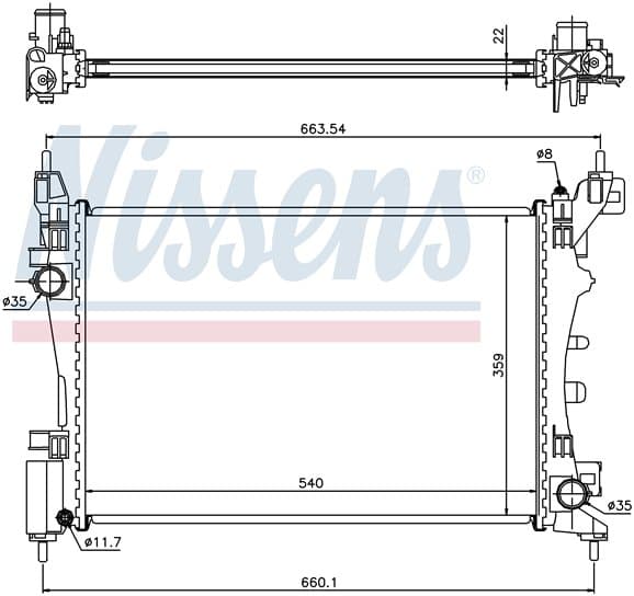Kylare Citroen/Fiat/Peugeot från Galwin