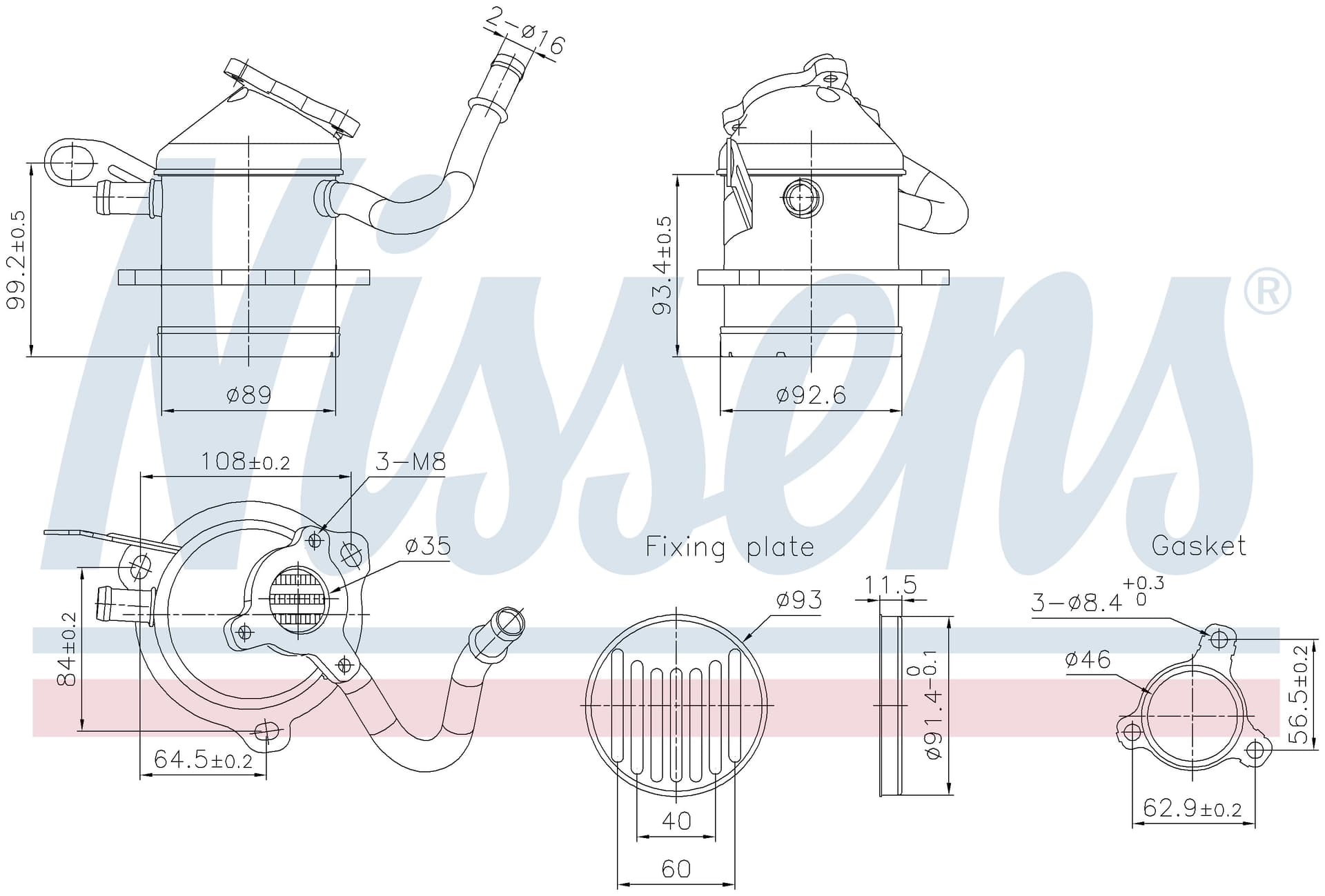 EGR Kylare, Dacia, Renault, MB
