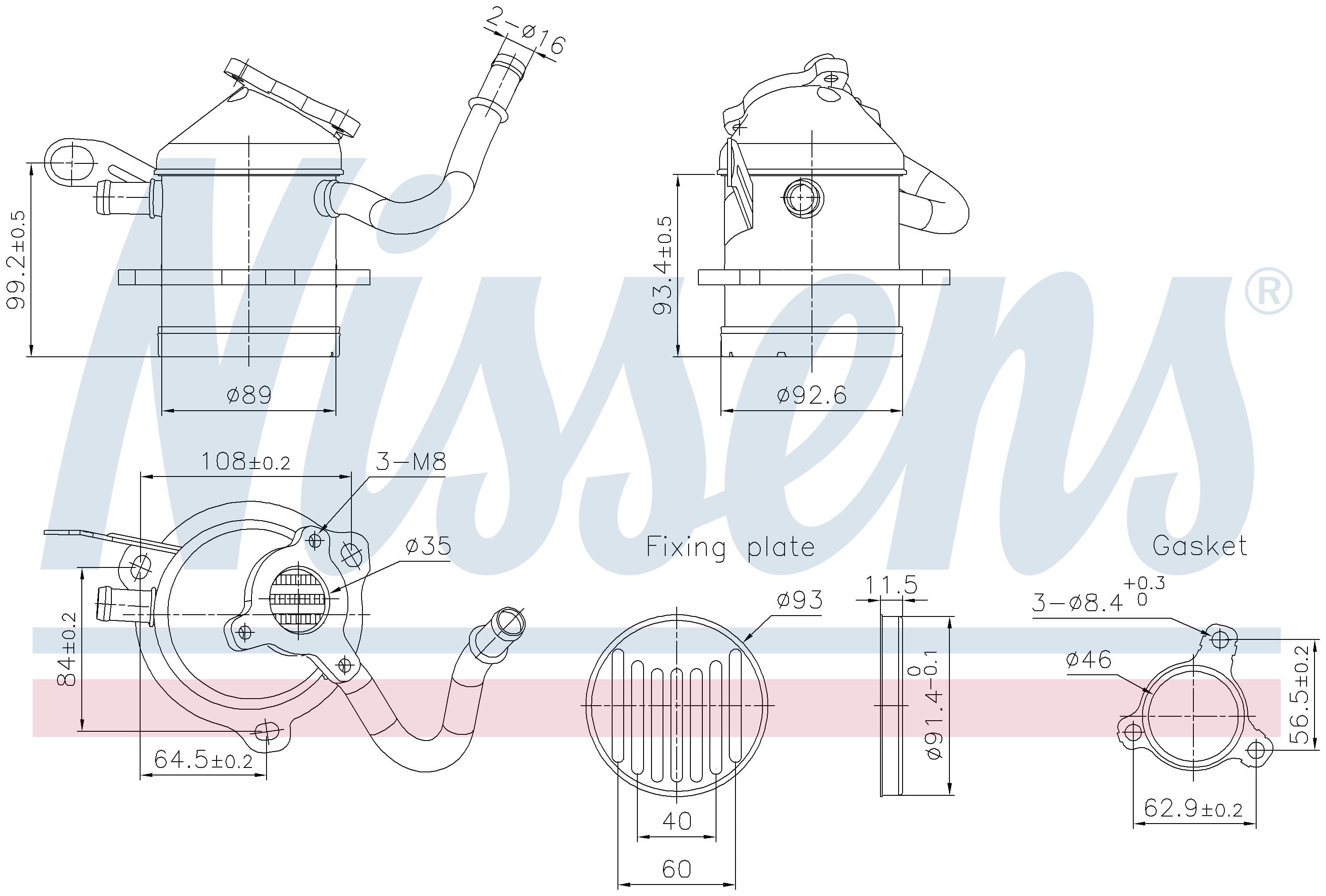 EGR Kylare, Dacia, Renault, MB
