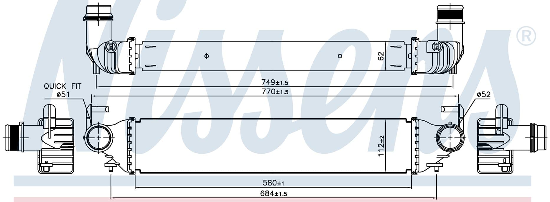 Laddluftkylare, Fiat