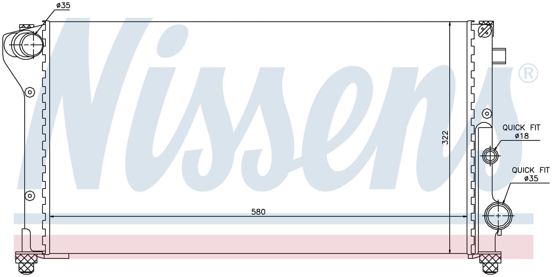 Kylare motorkylning, Fiat från Galwin