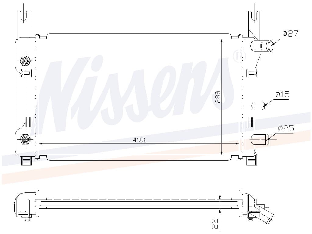 Kylare 1,0ctx/1,1ctx/1,3ctx Aut.