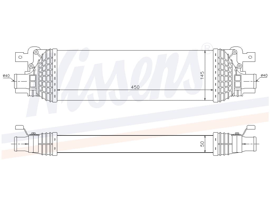 Laddluftkylare, Ford från Galwin