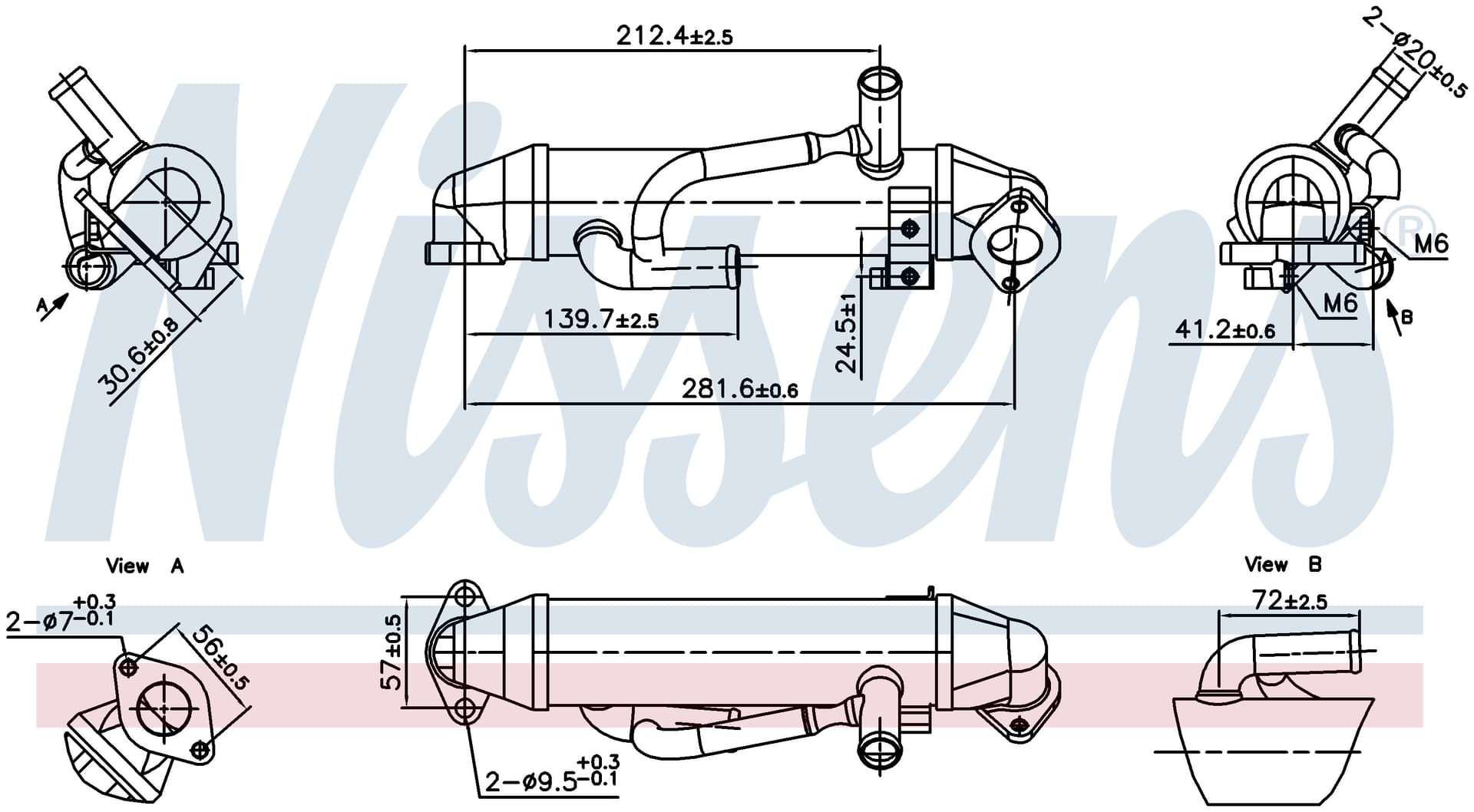 EGR Kylare, Ford