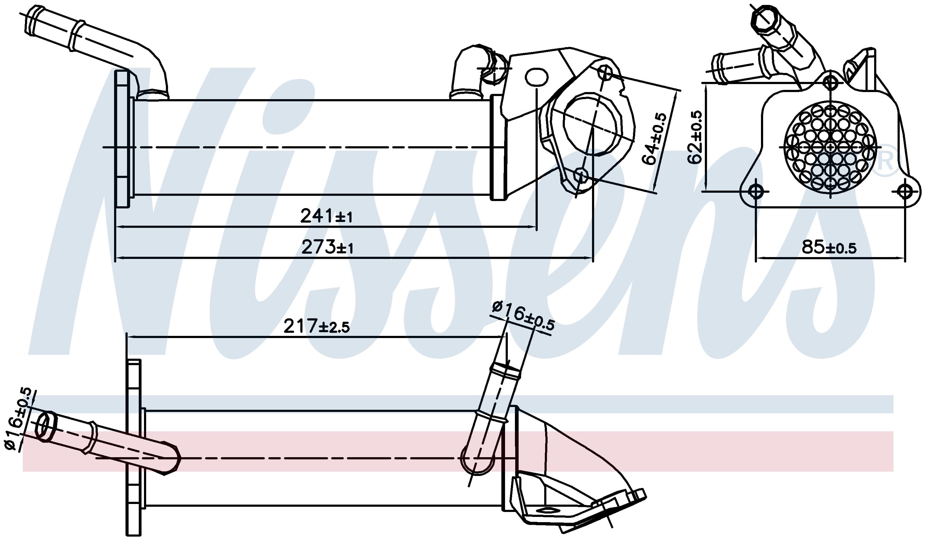 EGR Kylare, Citroen, Nissan, Peugeot, Renault