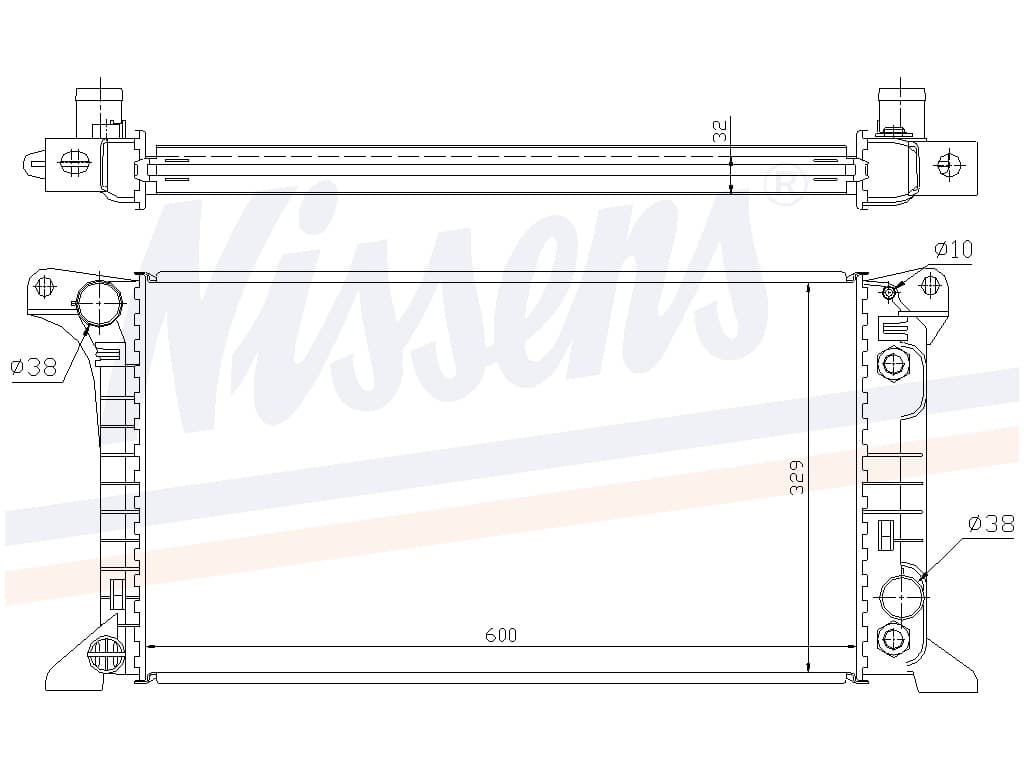 Kylare 1,6/2,0/2,5D Aut. från Galwin