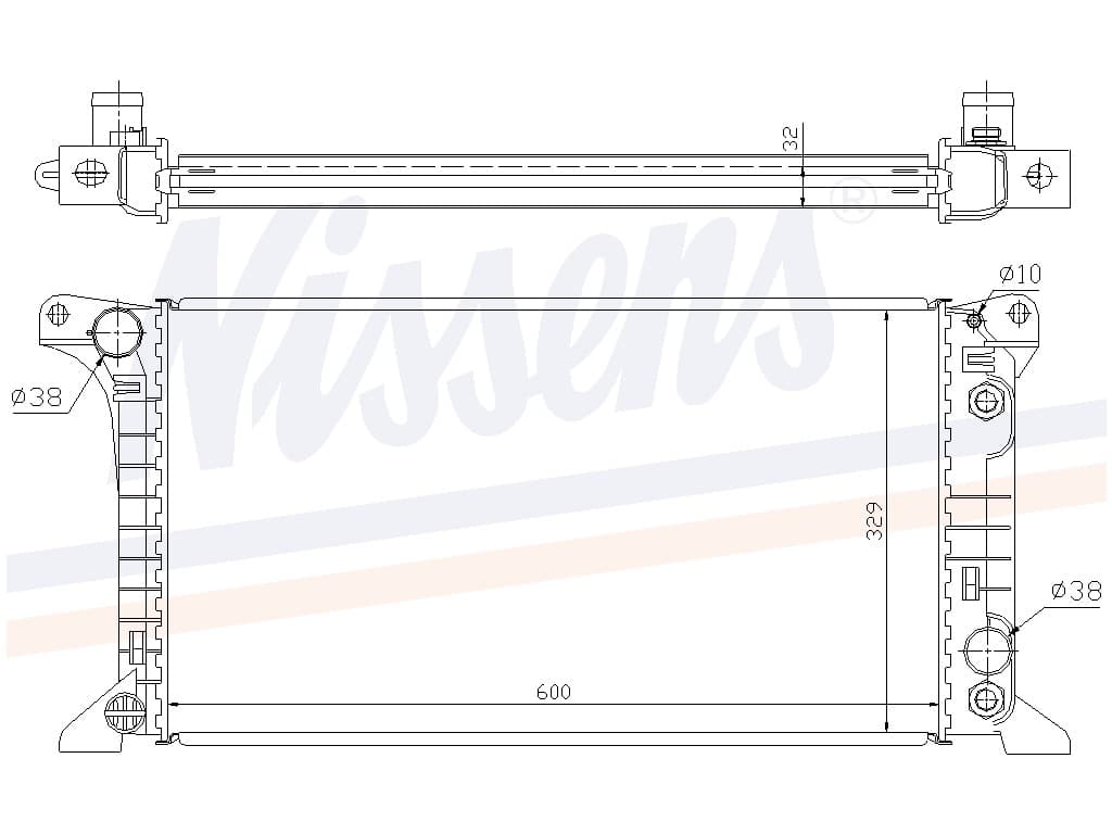 Kylare 1,6/2,0/2,5D Aut. från Galwin