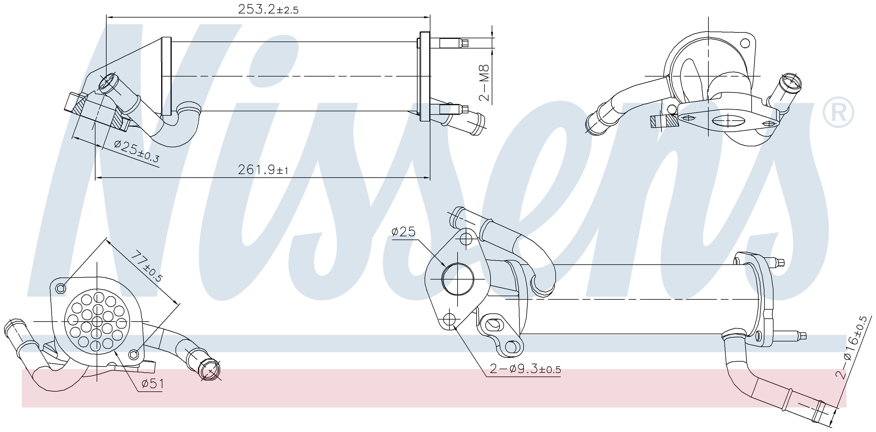 EGR Kylare, Ford från Galwin