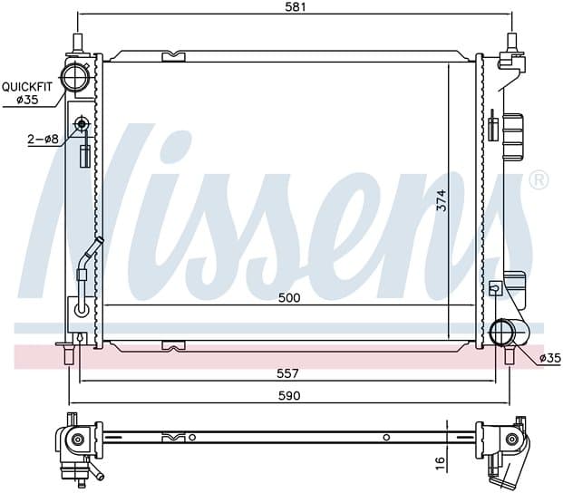 Kylare automat, Kia från Galwin
