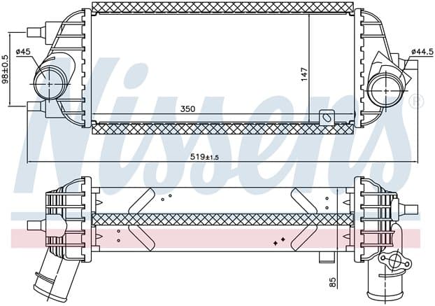 Laddluftkylare, Hyundai