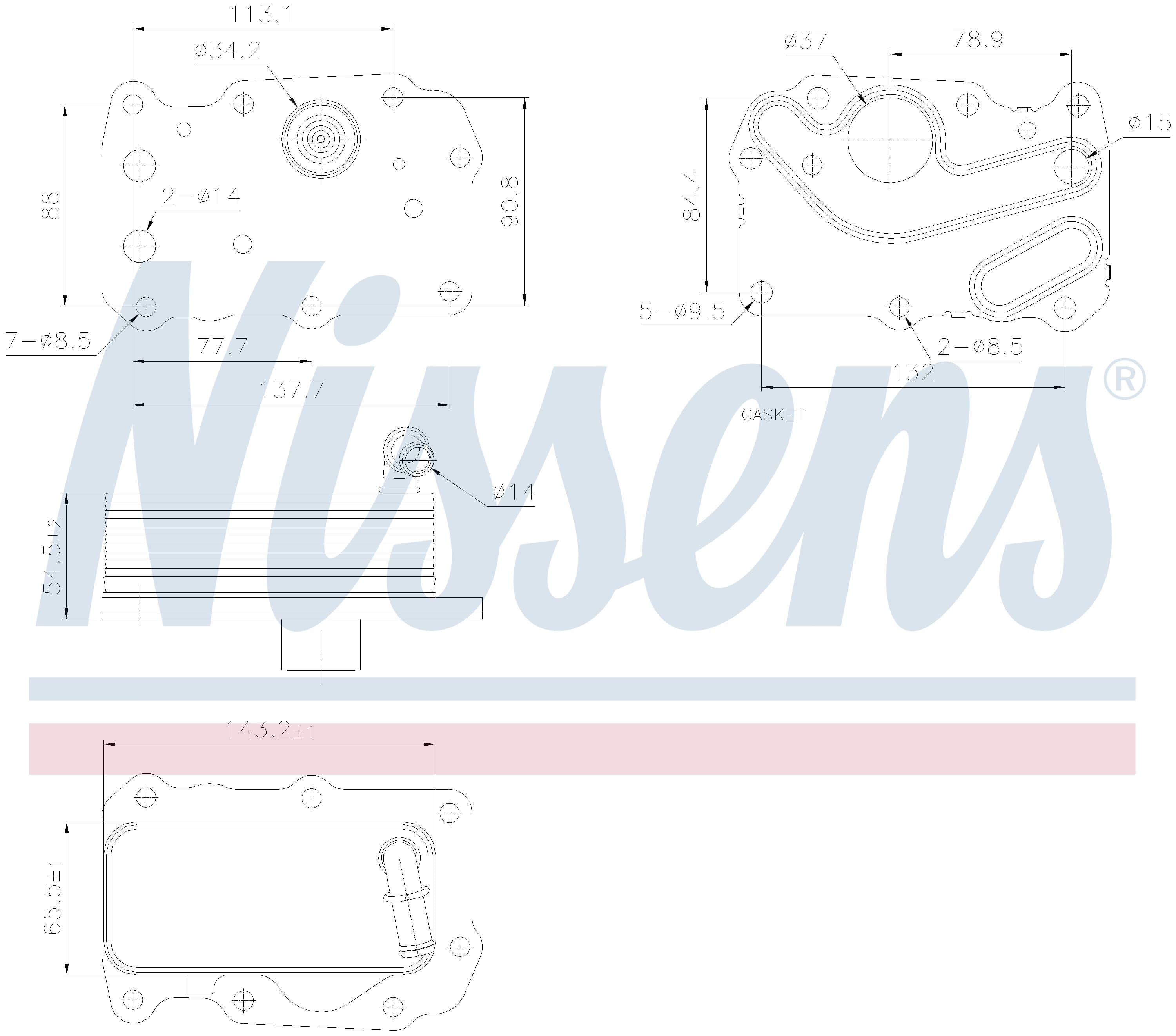 Oljekylare motor, Jaguar, Land Rover