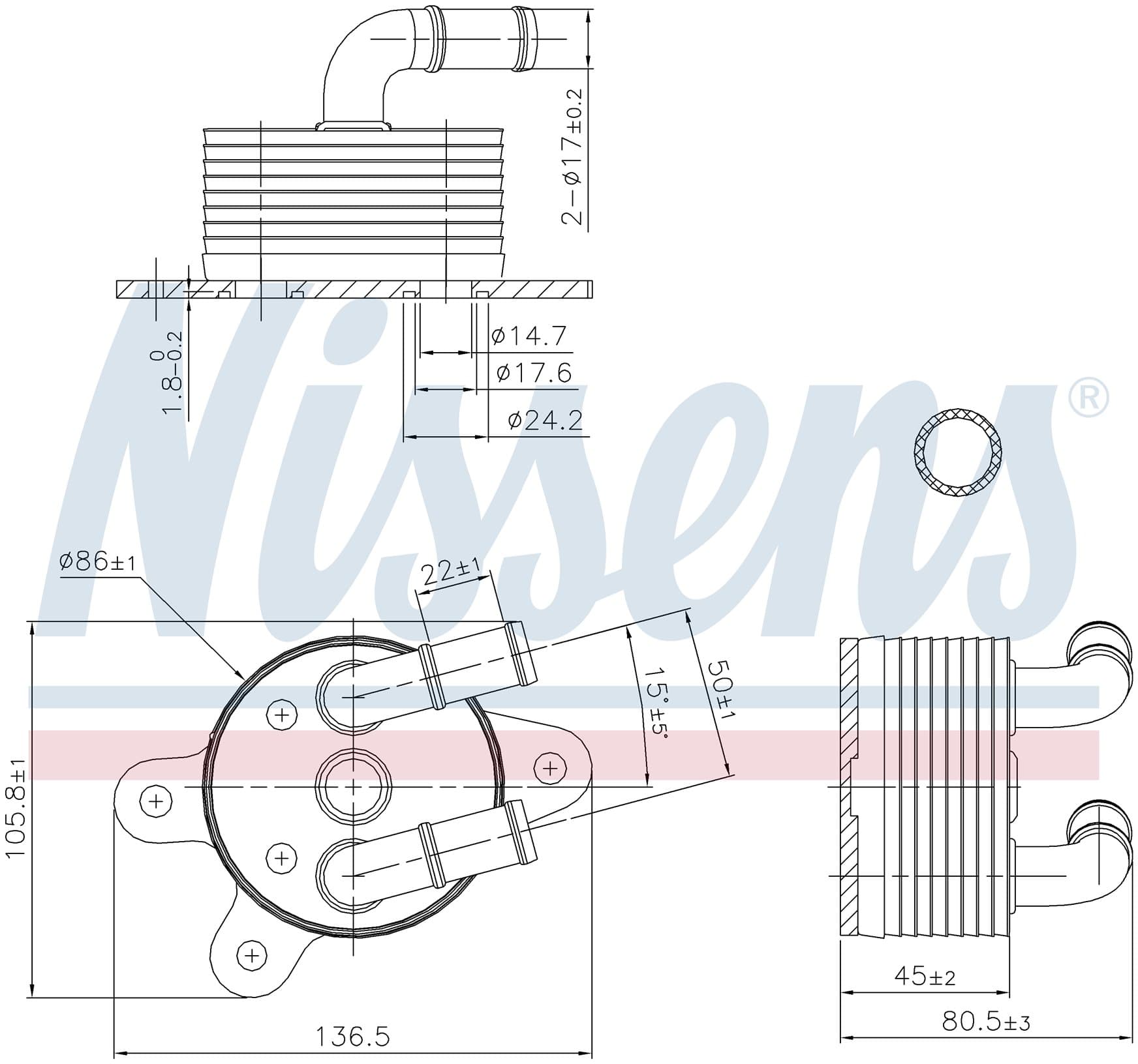 Oljekylare, automatlåda