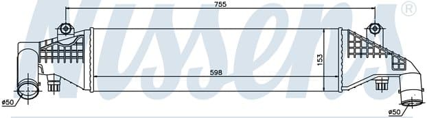 Laddluftkylare, Mazda, 1,6 (ej 2,0) från Galwin