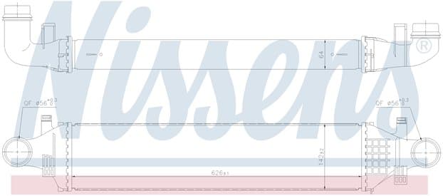 Laddluftkylare, Mercedes från Galwin