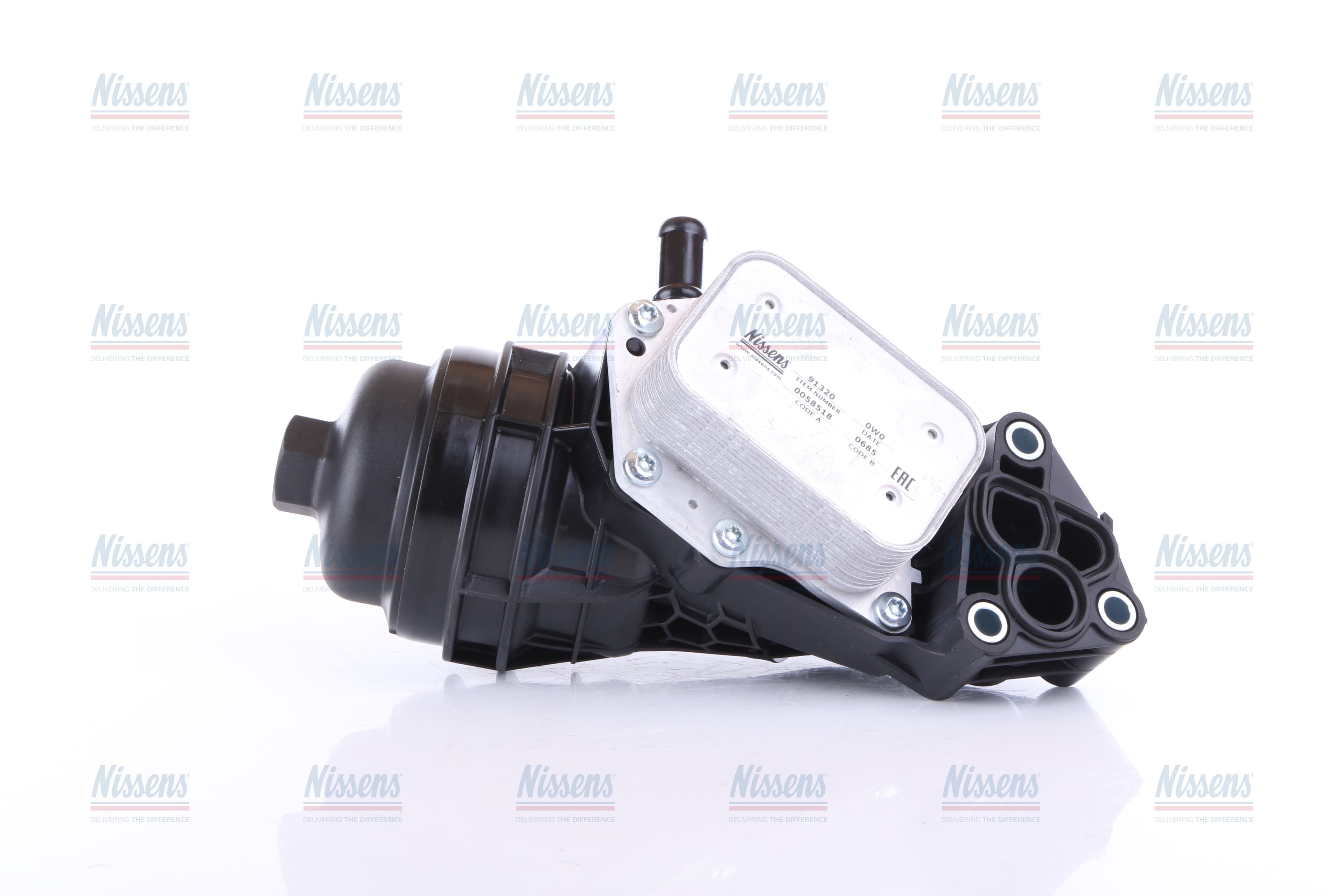 Oljekylare motor, komplett med hus MB från Galwin