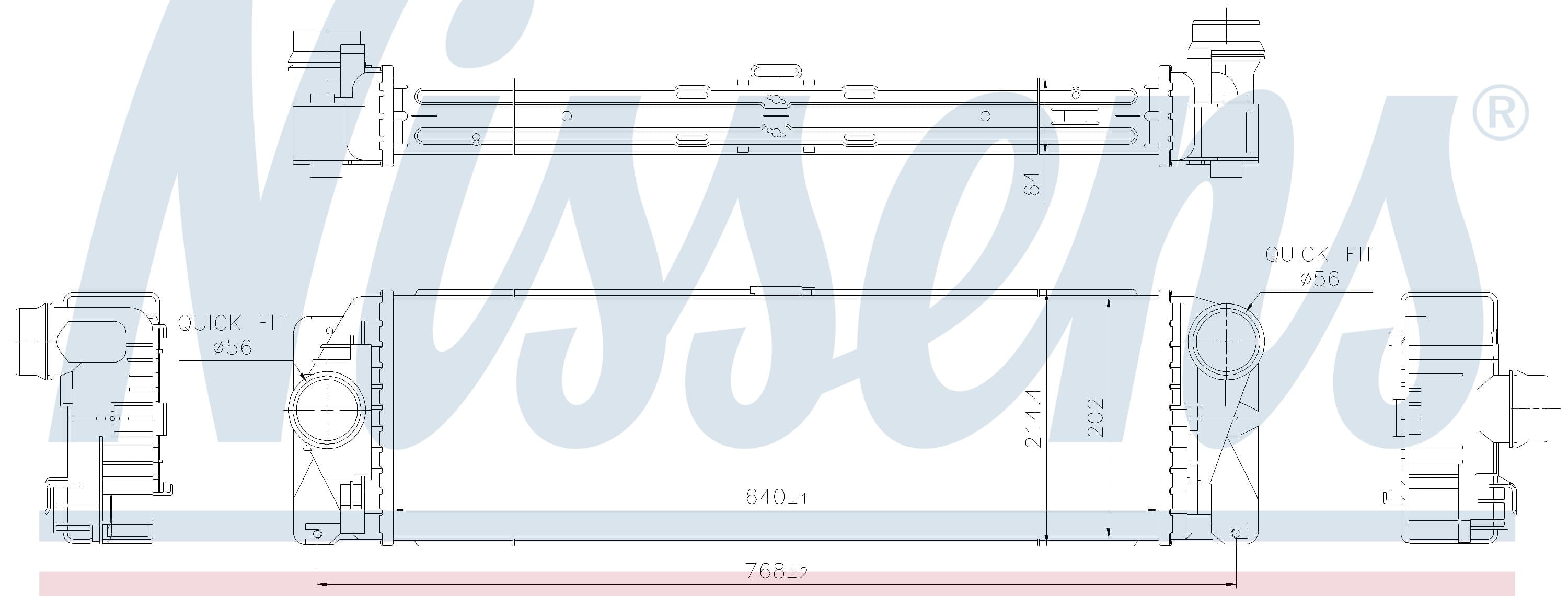 Laddluftkylare MB från Galwin