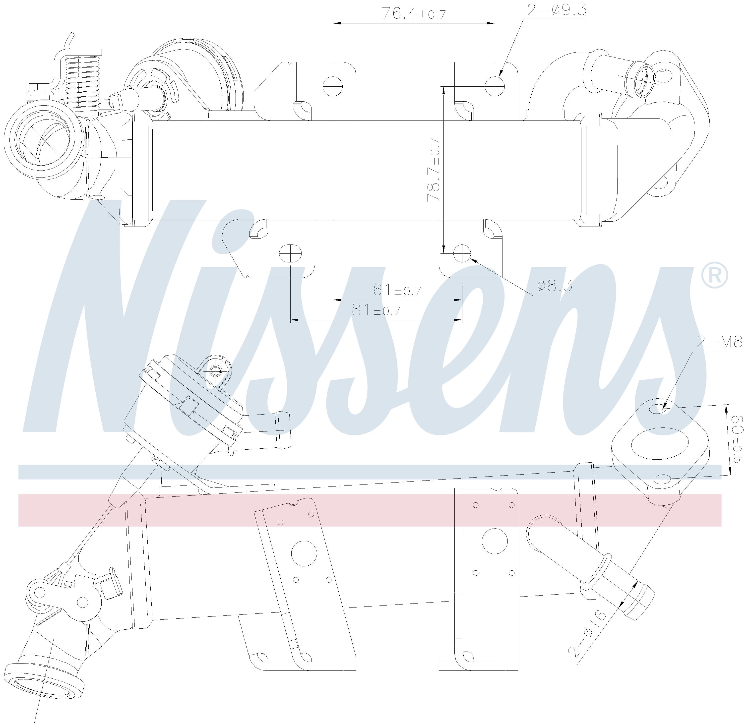 EGR Kylare, Nissan, Opel, Renault