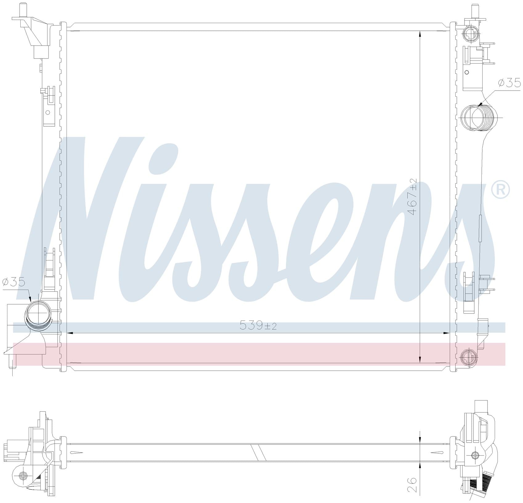 Kylare motorkylning, Renault från Galwin