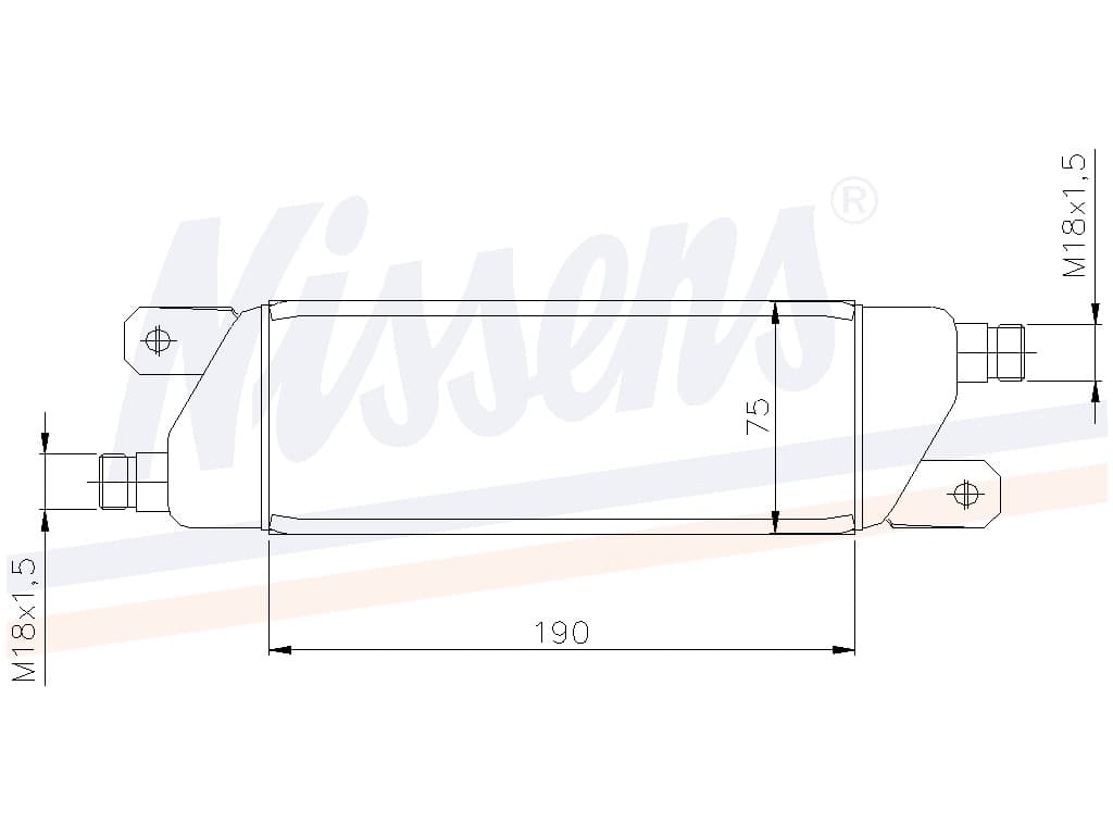 Oljekylare Opel från Galwin