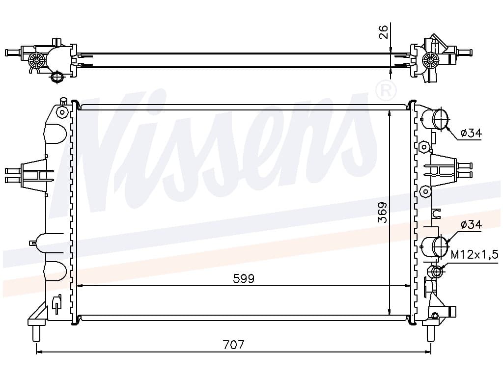 Kylare Opel från Galwin