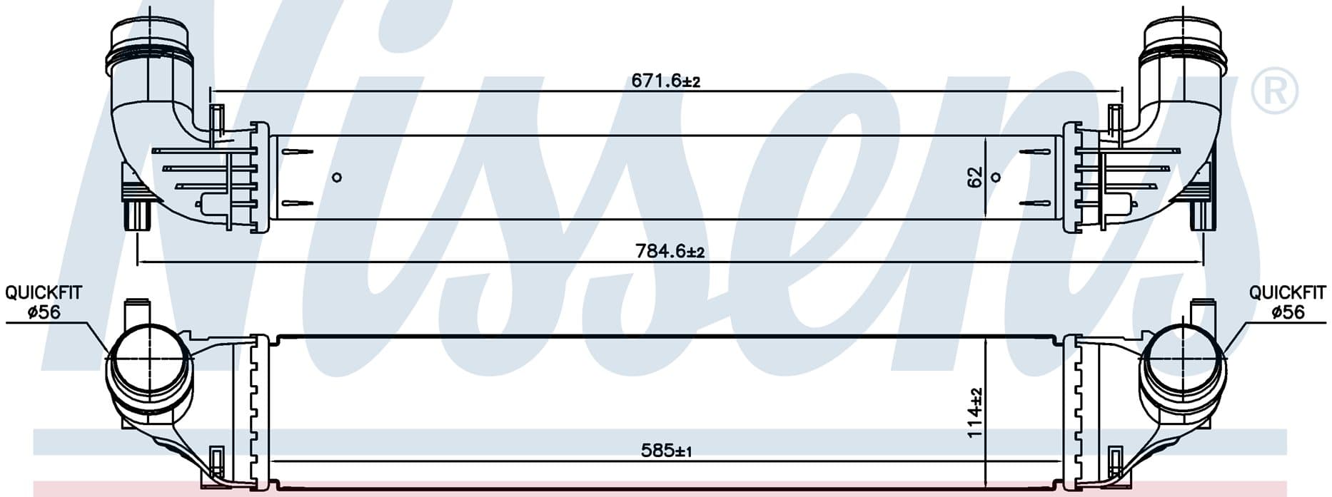 Laddluftkylare, Opel från Galwin