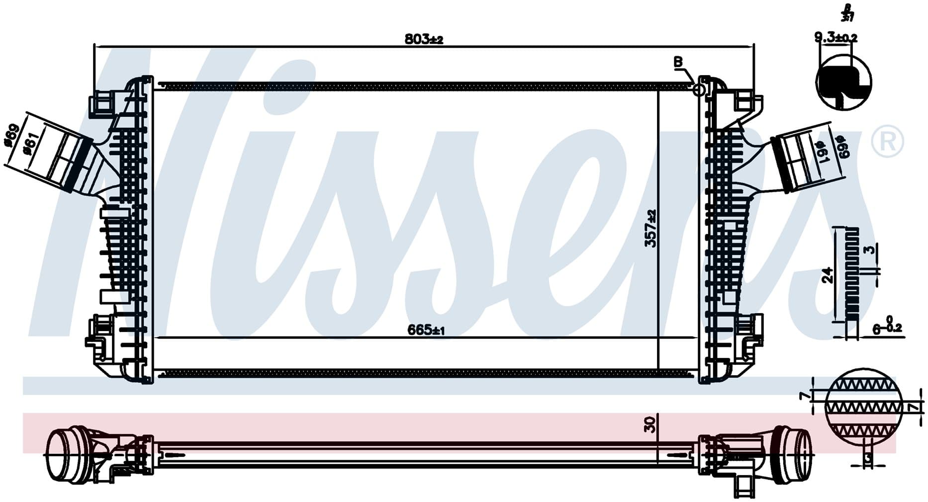 Laddluftkylare, Opel från Galwin
