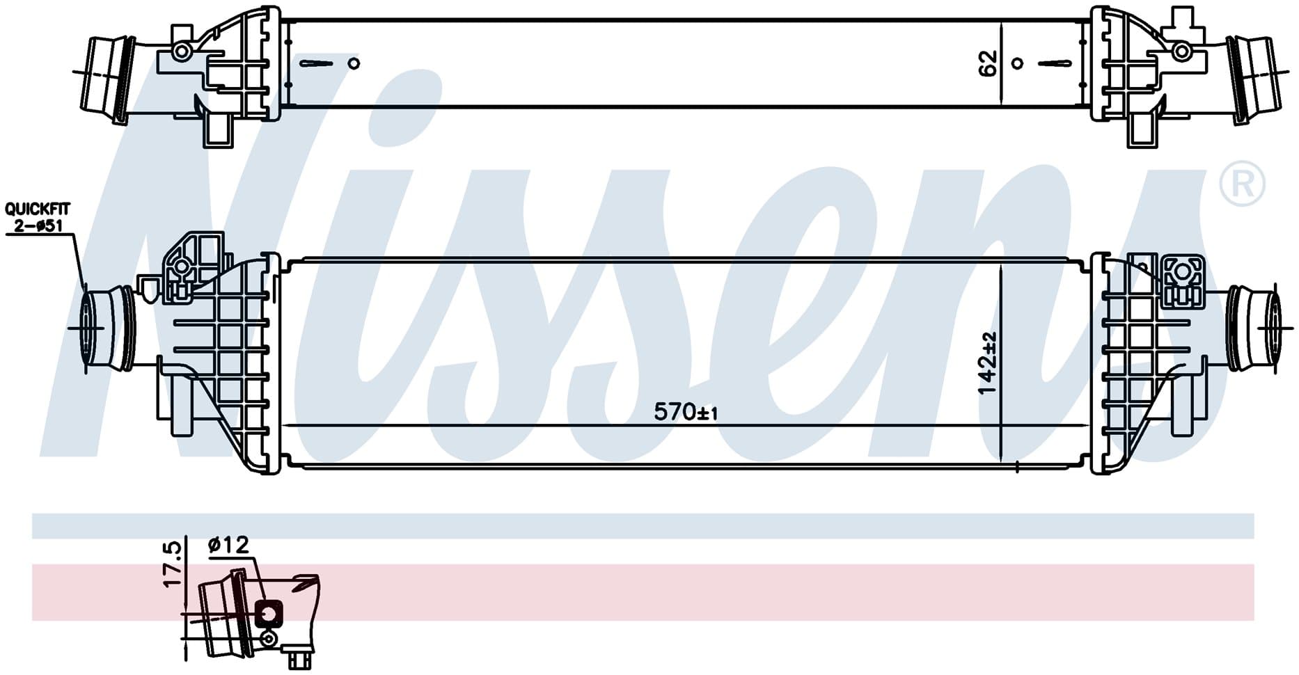 Laddluftkylare, Opel