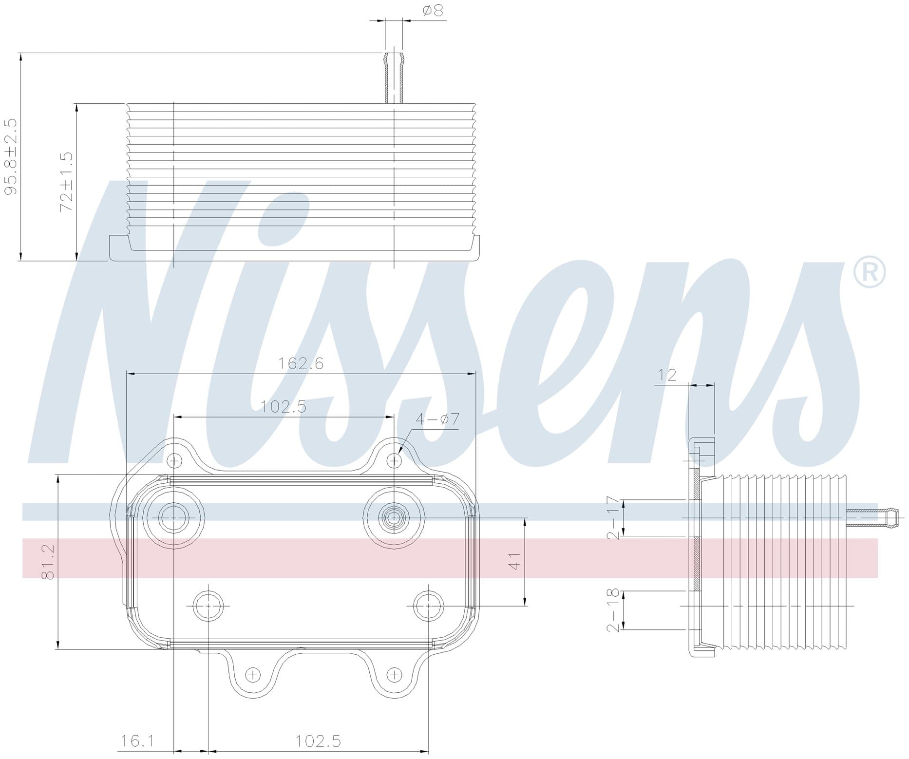 Oljekylare motor, Porsche från Galwin
