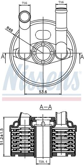 Oljekylare för automatlåda, Seat, VW från Galwin