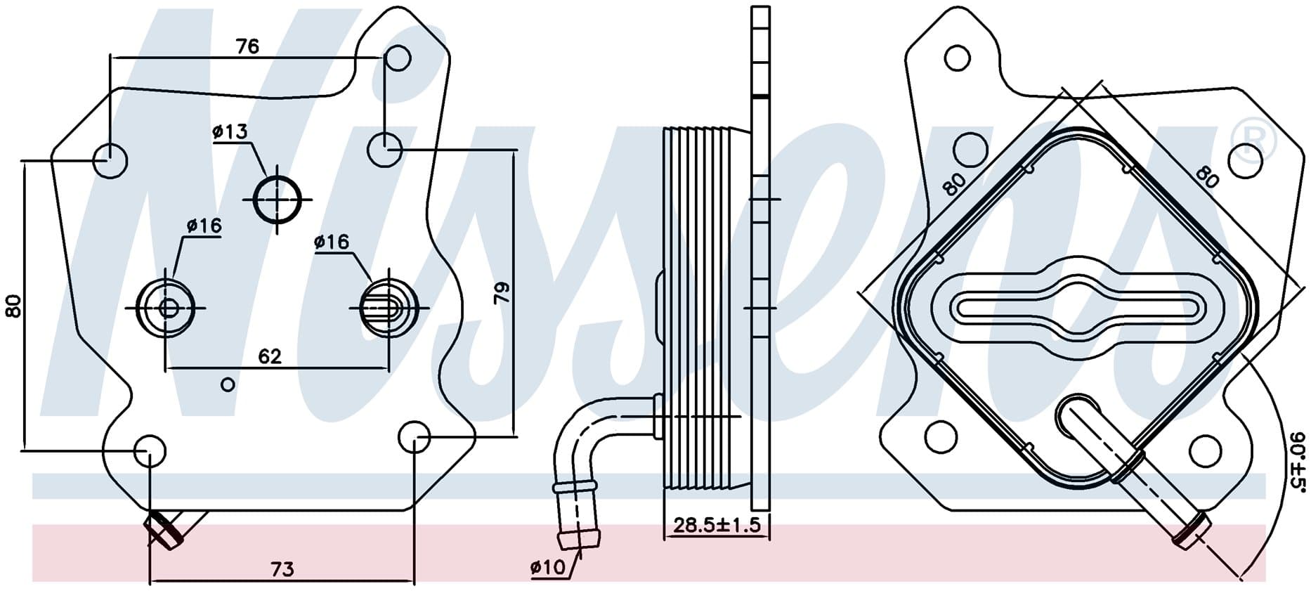 Oljekylare motor, Toyota från Galwin
