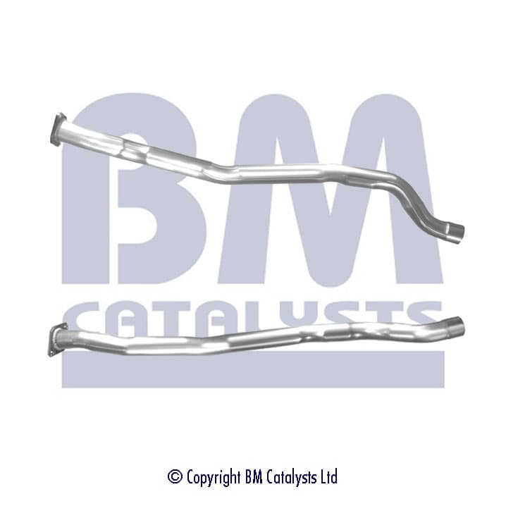 Mellanrör avgas bakre, inkl klammer