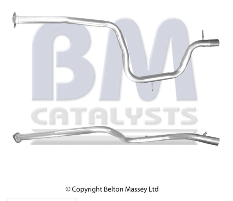 Mellanrör avgas, Volvo