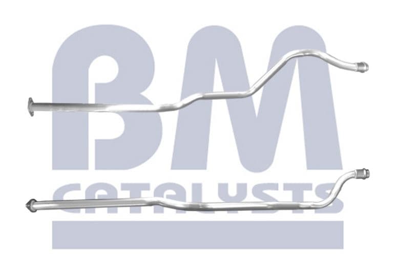 Mellanrör bak avgas