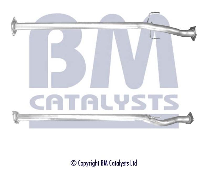 Mellanrör bak avgas